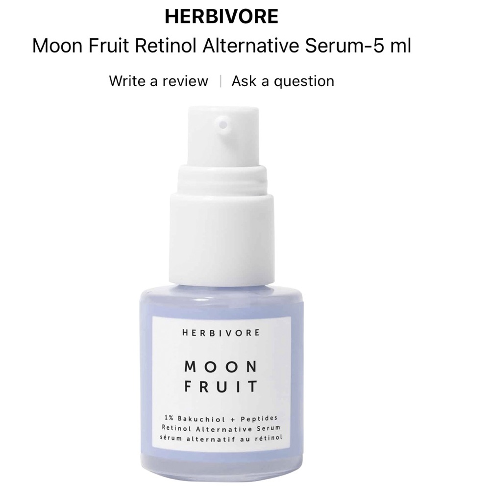 Pick8/$50 Herbivore MoonFruit 1% Bakuchiol+Peptides Retinol Alt. Serum🆕delsamp